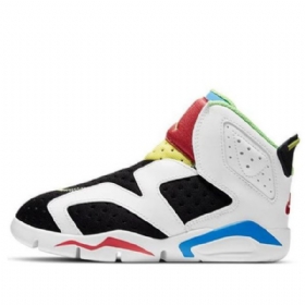 Nike Air Jordan 6 Retro Little Flex Ps Koripallokengät Miehille Valkoinen