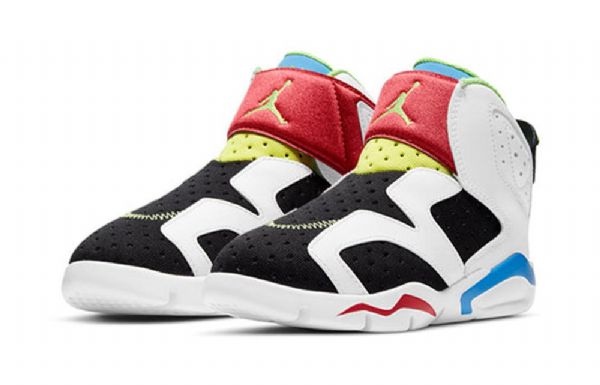 Nike Air Jordan 6 Retro Little Flex Ps Koripallokengät Miehille Valkoinen