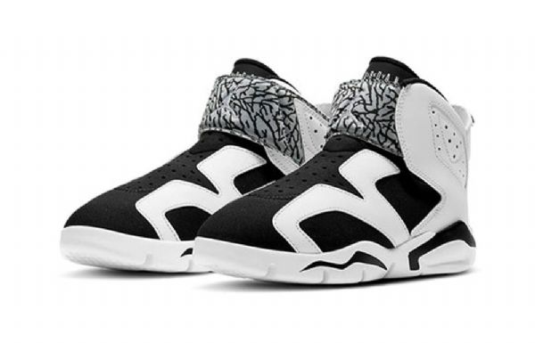 Nike Air Jordan 6 Retro Little Flex Ps Koripallokengät Miehille Valkoinen Musta