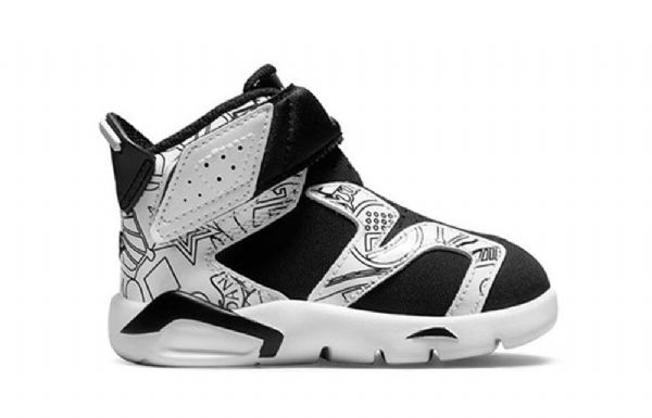 Nike Air Jordan 6 Retro Little Flex Se Td Kengät Lapsille Valkoiset