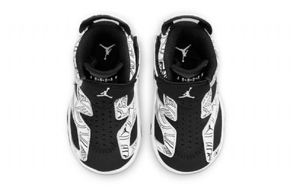 Nike Air Jordan 6 Retro Little Flex Se Td Kengät Lapsille Valkoiset