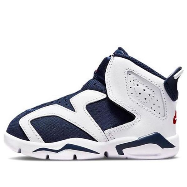 Nike Air Jordan 6 Retro Little Flex Td Kengät Lapsille Sininen Valkoinen