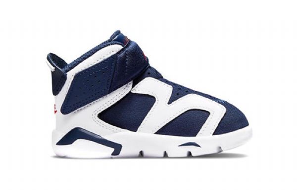 Nike Air Jordan 6 Retro Little Flex Td Kengät Lapsille Sininen Valkoinen