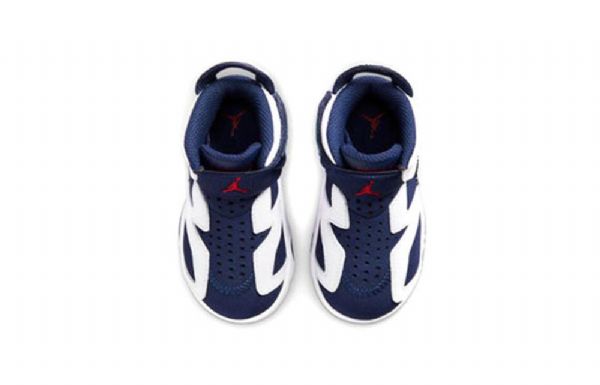 Nike Air Jordan 6 Retro Little Flex Td Kengät Lapsille Sininen Valkoinen