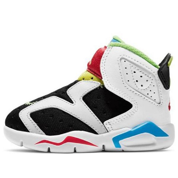 Nike Air Jordan 6 Retro Little Flex Td Kengät Lapsille Valkoiset