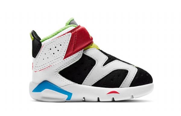Nike Air Jordan 6 Retro Little Flex Td Kengät Lapsille Valkoiset