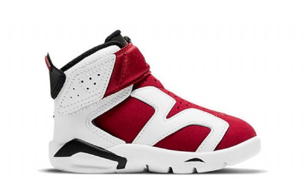 Nike Air Jordan 6 Retro Little Flex Td Koripallokengät Lapsille Valkoinen