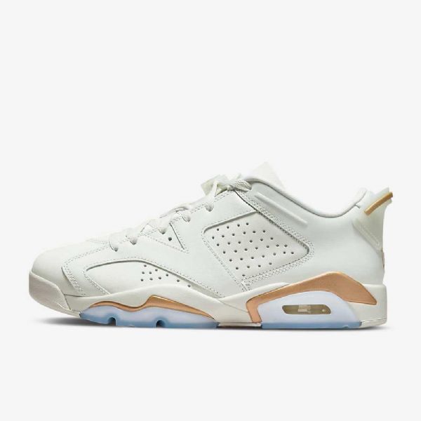 Nike Air Jordan 6 Retro Low Tops Kengät Miehille Kulta