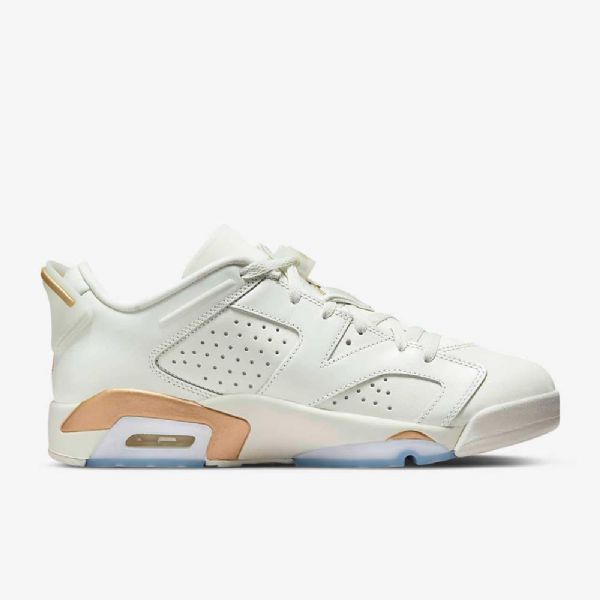 Nike Air Jordan 6 Retro Low Tops Kengät Miehille Kulta