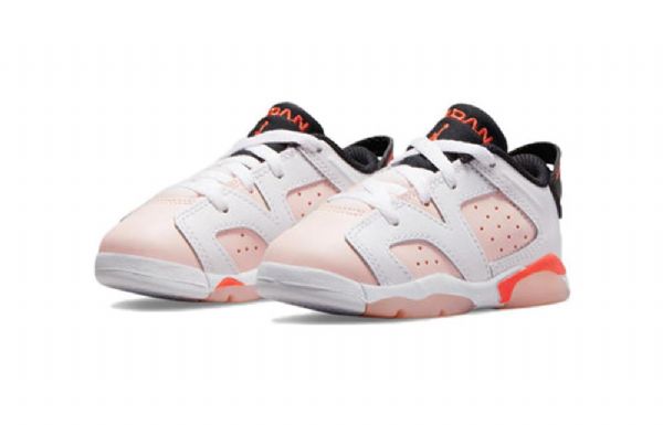 Nike Air Jordan 6 Retro Matalat Td-kengät Lapsille Vaaleanpunainen