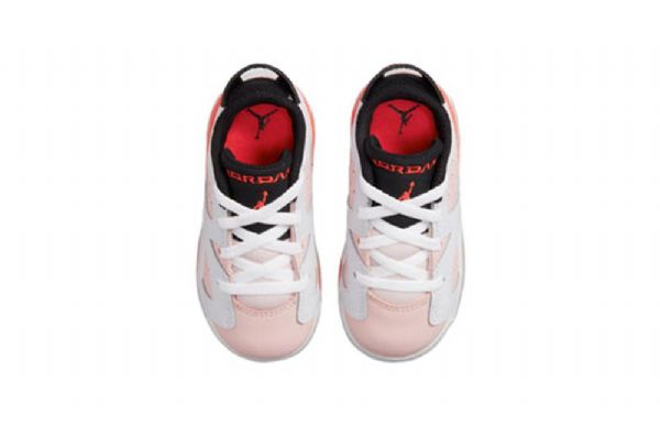 Nike Air Jordan 6 Retro Matalat Td-kengät Lapsille Vaaleanpunainen