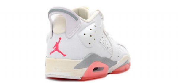 Nike Air Jordan 6 Retro Matalat Topit Koripallokengät Naisille Coral Pinkki