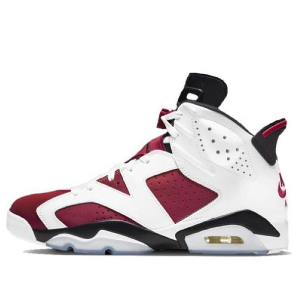 Nike Air Jordan 6 Retro Og Koripallokengät Miehille Valkoinen
