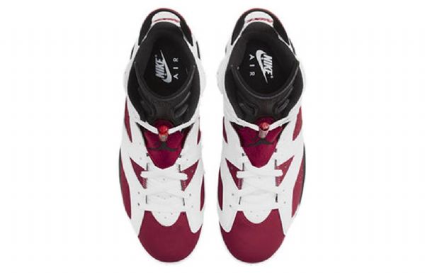 Nike Air Jordan 6 Retro Og Koripallokengät Miehille Valkoinen
