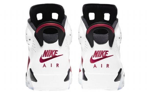 Nike Air Jordan 6 Retro Og Koripallokengät Miehille Valkoinen