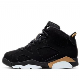 Nike Air Jordan 6 Retro Se Ps Koripallokengät Lapsille Musta