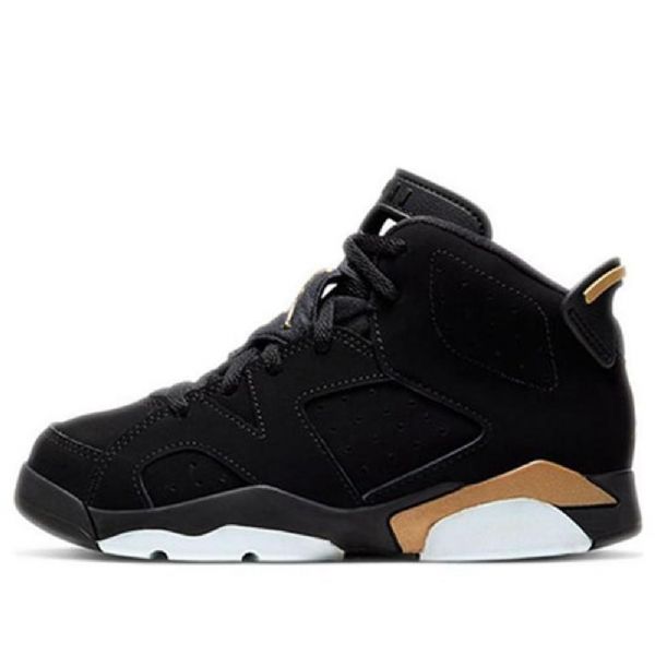 Nike Air Jordan 6 Retro Se Ps Koripallokengät Lapsille Musta
