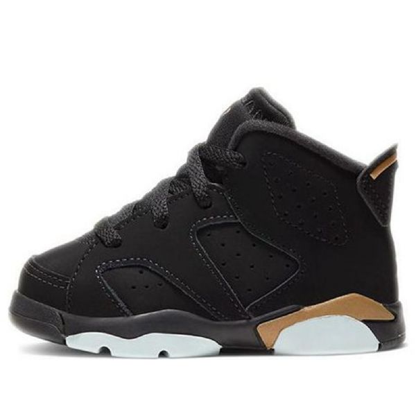 Nike Air Jordan 6 Retro Se Td Kengät Lapsille Mustat