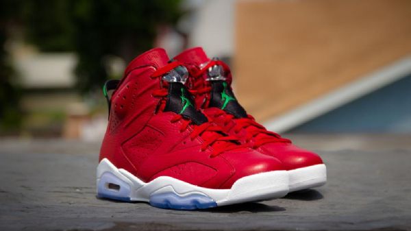Nike Air Jordan 6 Retro Spizike Kengät Miehille Punainen