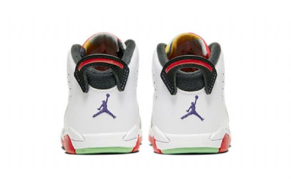 Nike Air Jordan 6 Retro Td Kengät Lapsille Harmaa Punainen
