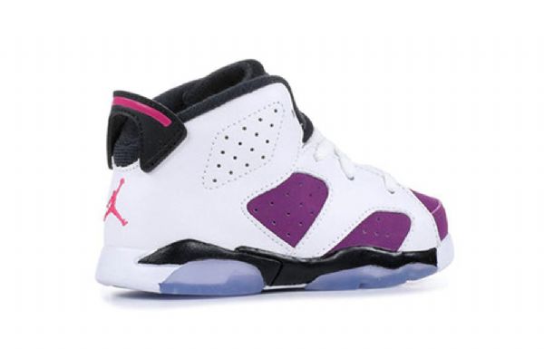 Nike Air Jordan 6 Retro Td Kengät Lapsille Vaaleanpunainen