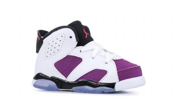 Nike Air Jordan 6 Retro Td Kengät Lapsille Vaaleanpunainen