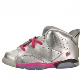 Nike Air Jordan 6 Retro Td Kengät Lapsille Vaaleanvioletti