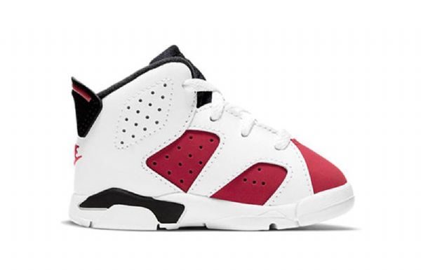 Nike Air Jordan 6 Retro Td Kengät Lapsille Valkoiset