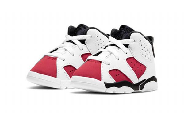 Nike Air Jordan 6 Retro Td Kengät Lapsille Valkoiset