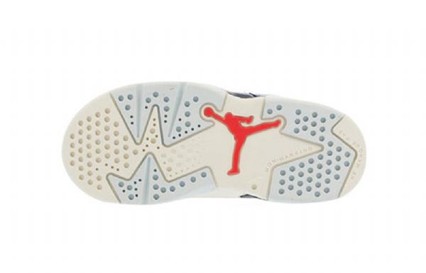 Nike Air Jordan 6 Retro Td Kengät Lapsille Valkoiset