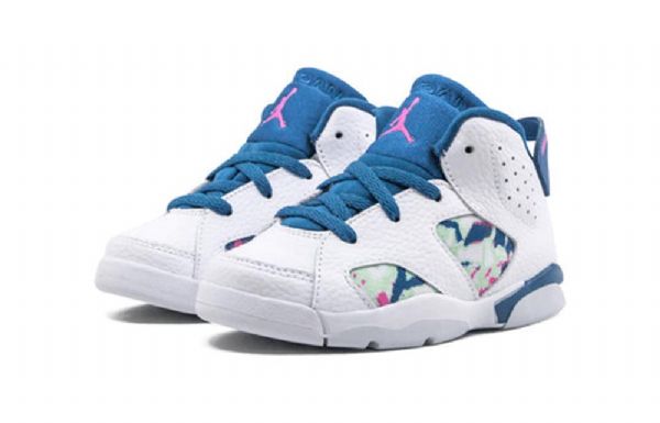 Nike Air Jordan 6 Retro Td Kengät Lapsille Vihreät
