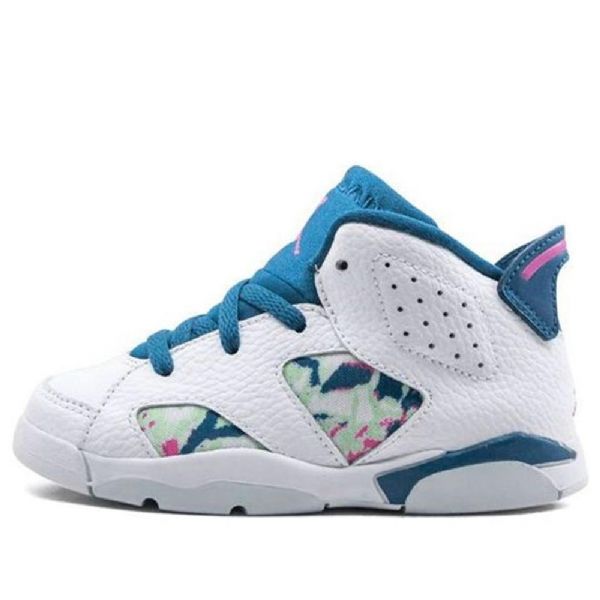 Nike Air Jordan 6 Retro Td Kengät Lapsille Vihreät