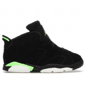 Nike Air Jordan 6 Retro Td Kengät Lapsille Vihreät