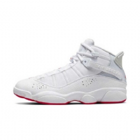 Nike Air Jordan 6 Rings Kengät Naisille Valkoinen Punainen