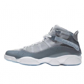 Nike Air Jordan 6 Sormukset Miesten Kengät Harmaa