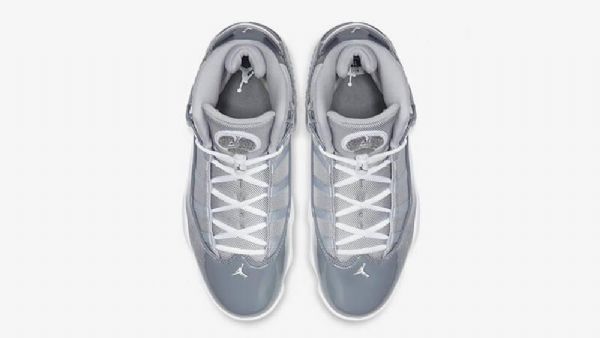 Nike Air Jordan 6 Sormukset Miesten Kengät Harmaa