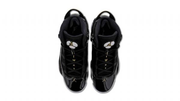 Nike Air Jordan 6 Sormukset Miesten Kengät Musta