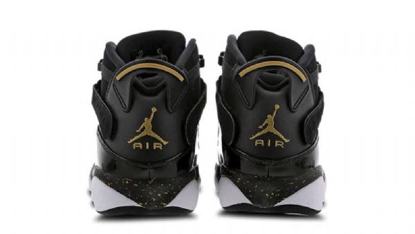 Nike Air Jordan 6 Sormukset Miesten Kengät Musta