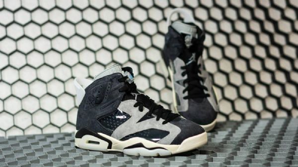 Nike Air Jordan 6 Tech Kromikengät Miehille Harmaa