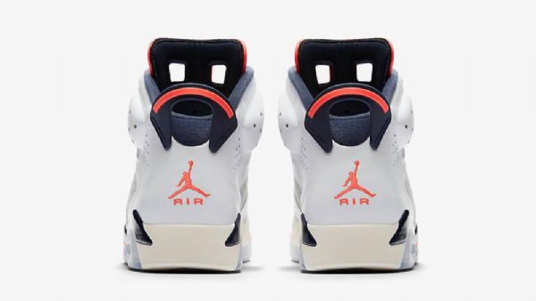 Nike Air Jordan 6 Tinker Infrapunakengät Miehille Valkoinen