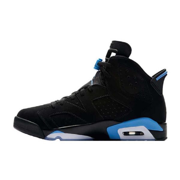 Nike Air Jordan 6 Unc Kengät Miehille Musta Sininen