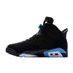 Nike Air Jordan 6 Unc Kengät Miehille Musta Sininen