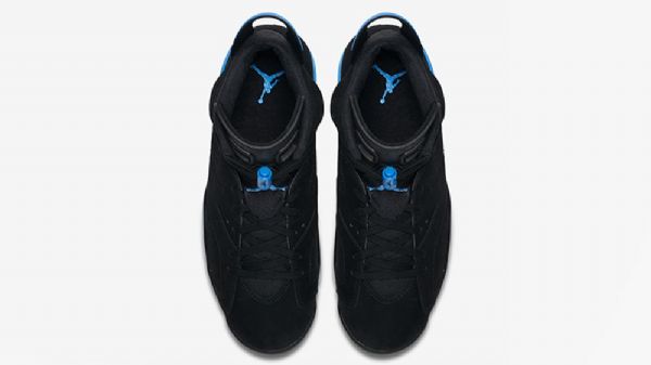 Nike Air Jordan 6 Unc Kengät Miehille Musta Sininen