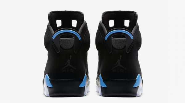 Nike Air Jordan 6 Unc Kengät Miehille Musta Sininen