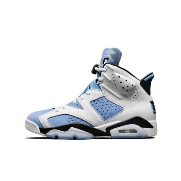 Nike Air Jordan 6 Unc Kengät Miehille Sininen Valkoinen