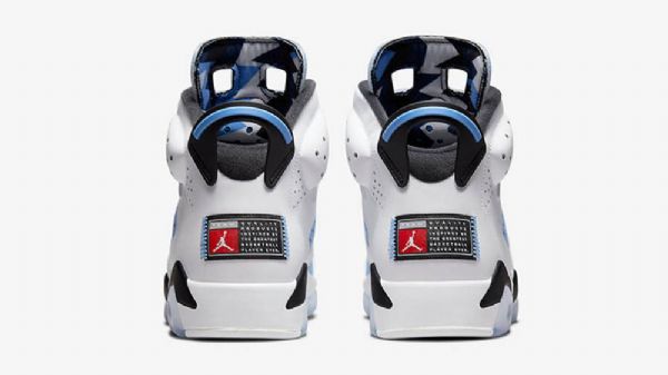 Nike Air Jordan 6 Unc Kengät Miehille Sininen Valkoinen