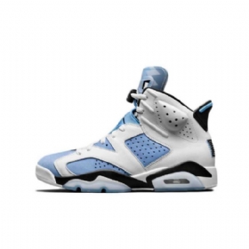 Nike Air Jordan 6 Unc Kengät Naisille Sininen Valkoinen
