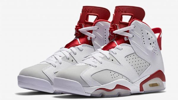 Nike Air Jordan 6 Vaihtoehtoiset Kengät Miehille Valkoinen