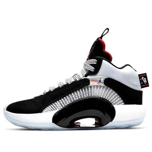 Nike Air Jordan 35 Gs Koripallokengät Miehille Mustavalkoinen
