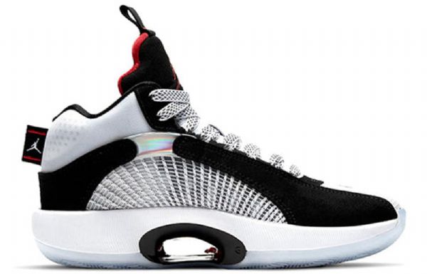 Nike Air Jordan 35 Gs Koripallokengät Miehille Mustavalkoinen
